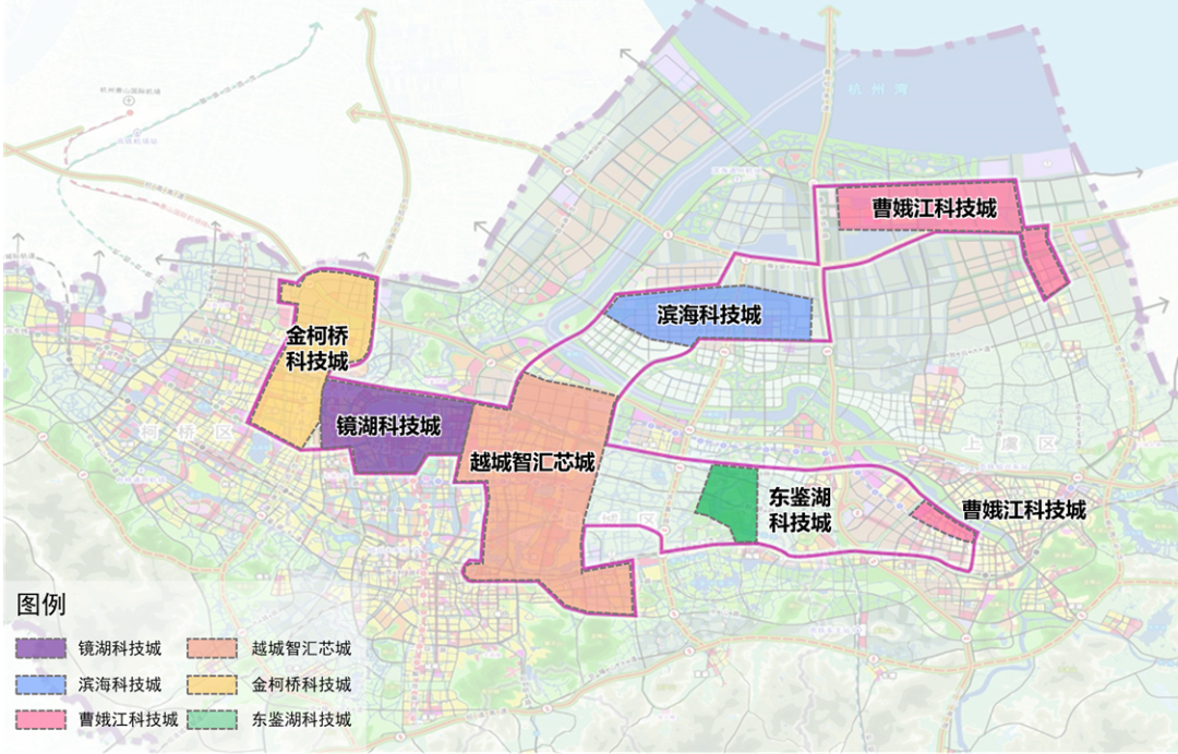 重磅規劃出爐！紹興六座“新城”強勢崛起