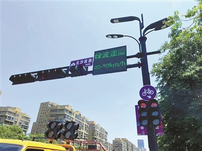 看提示開車，50分鐘的車程縮短至19分鐘 臨平23條“綠波帶路段”為出行提速