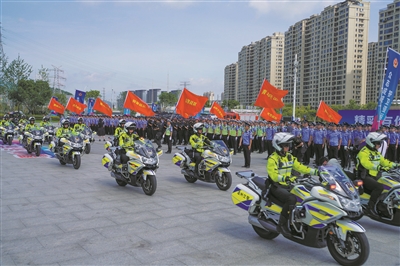溫州全市亞運安保實戰“集結拉練”活動舉行