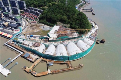 東港客運站及城市廣場工程現雛形