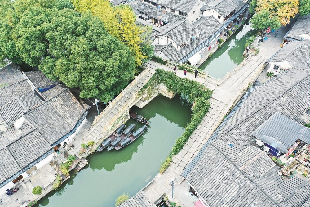 “相機拍不全這份美” 八字橋周邊“大洗面”效果驚艷，浙東運河的“眼睛”亮了