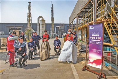 招寶山街道昨開展愛心義剪