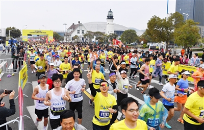 2024岱山海岬半程馬拉松昨開跑