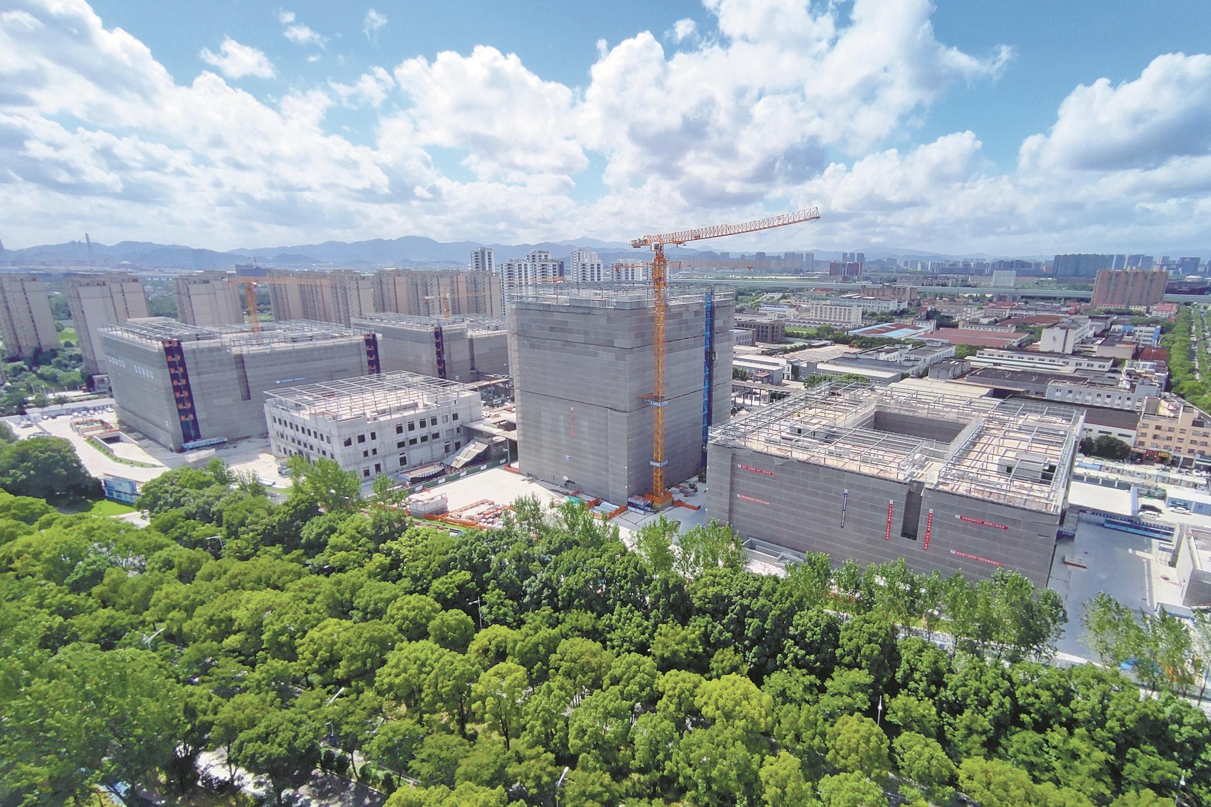 甬江實驗室知園一期項目結頂