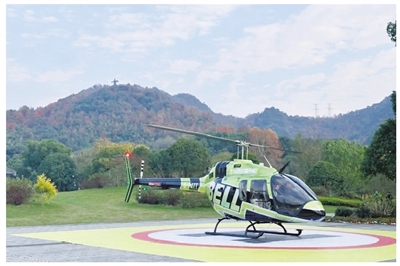 從嘉興到紹興，單程25分鐘 又一條跨城低空 觀光游線試飛成功